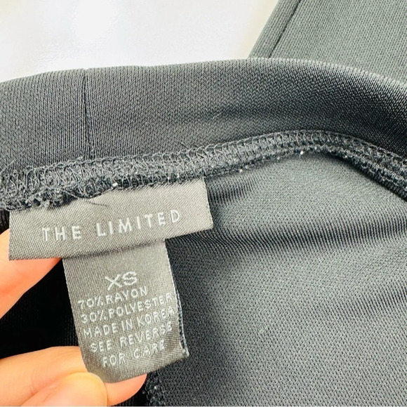 The Limited‎ Black Drawstring Stretchy Pants Size XS - Picture 7 of 12